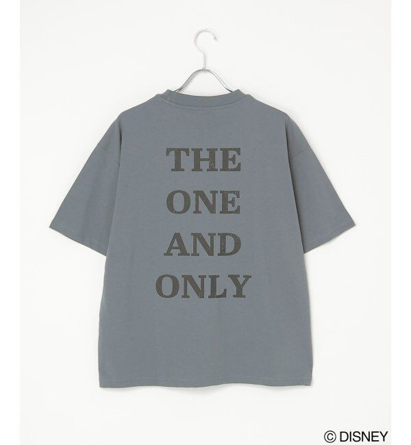 VENCE share style「Mickey Mouse ミッキーマウス USED風フェイスプリントTシャツ」|Tシャツ・カットソー|