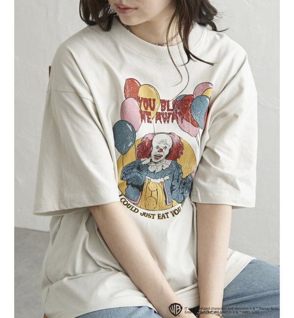 VENCE share style「USED風 IT イットプリントTシャツ 2」|Tシャツ・カットソー|