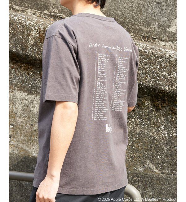 VENCE share style「THE BEATLES ザ ビートルズ レコードプリントTシャツ」|Tシャツ・カットソー|
