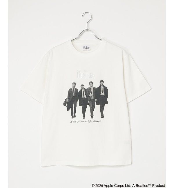 VENCE share style「THE BEATLES ザ ビートルズ レコードプリントTシャツ」|Tシャツ・カットソー|