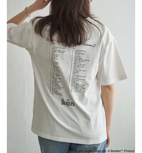 VENCE share style「THE BEATLES ザ ビートルズ レコードプリントTシャツ」|Tシャツ・カットソー|