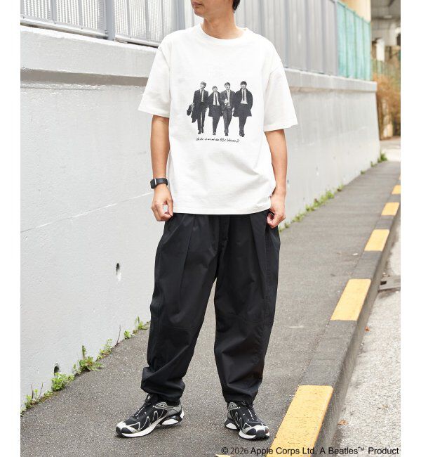 VENCE share style「THE BEATLES ザ ビートルズ レコードプリントTシャツ」|Tシャツ・カットソー|
