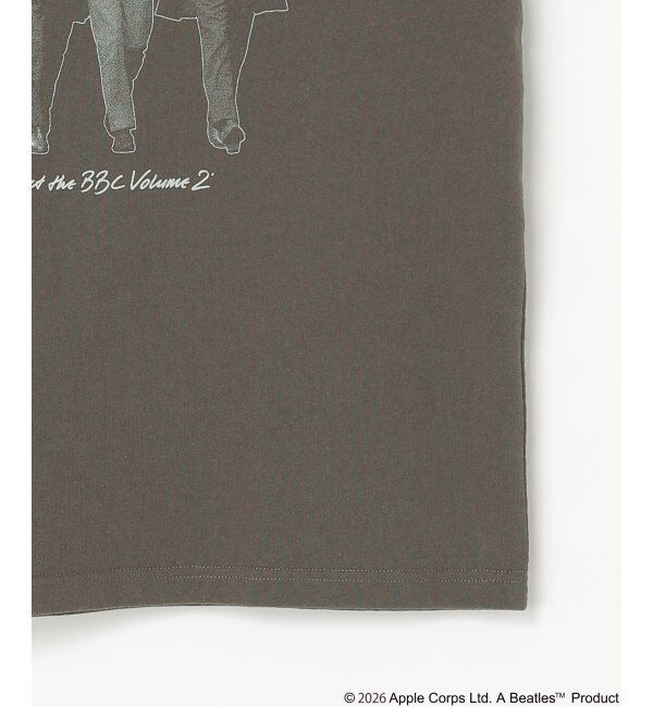 VENCE share style「THE BEATLES ザ ビートルズ レコードプリントTシャツ」|Tシャツ・カットソー|