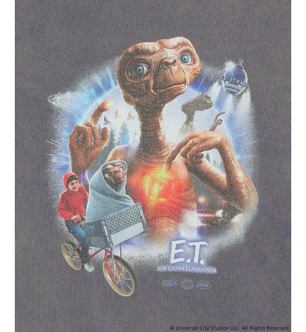 VENCE share style「『 E.T. 』デザイン ムービーTシャツ」|Tシャツ・カットソー|