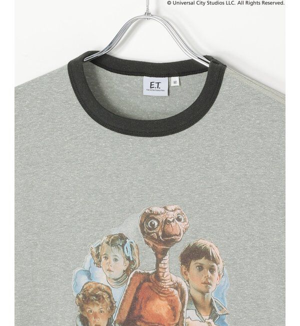 VENCE share style「『 E.T. 』デザイン リンガーTシャツ」|Tシャツ・カットソー|