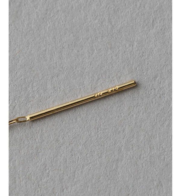ete「K10YG パール アメリカンピアス」|ピアス|
