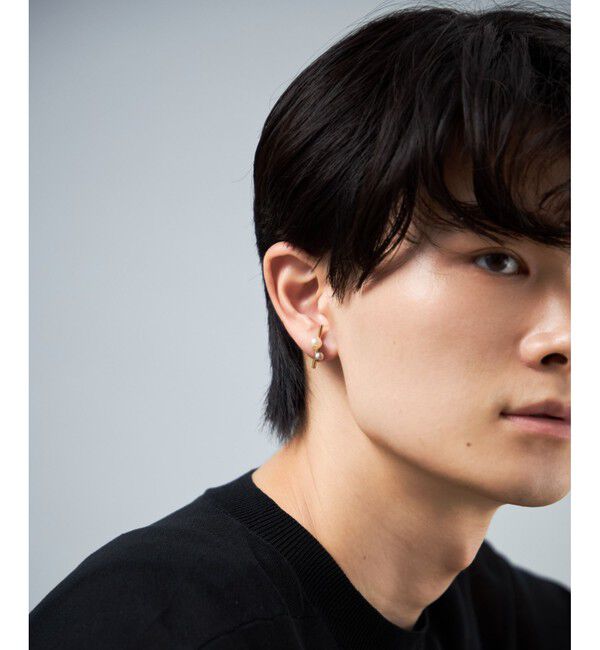 Jouete「ピアス カラーパール アシンメトリー」|ピアス|