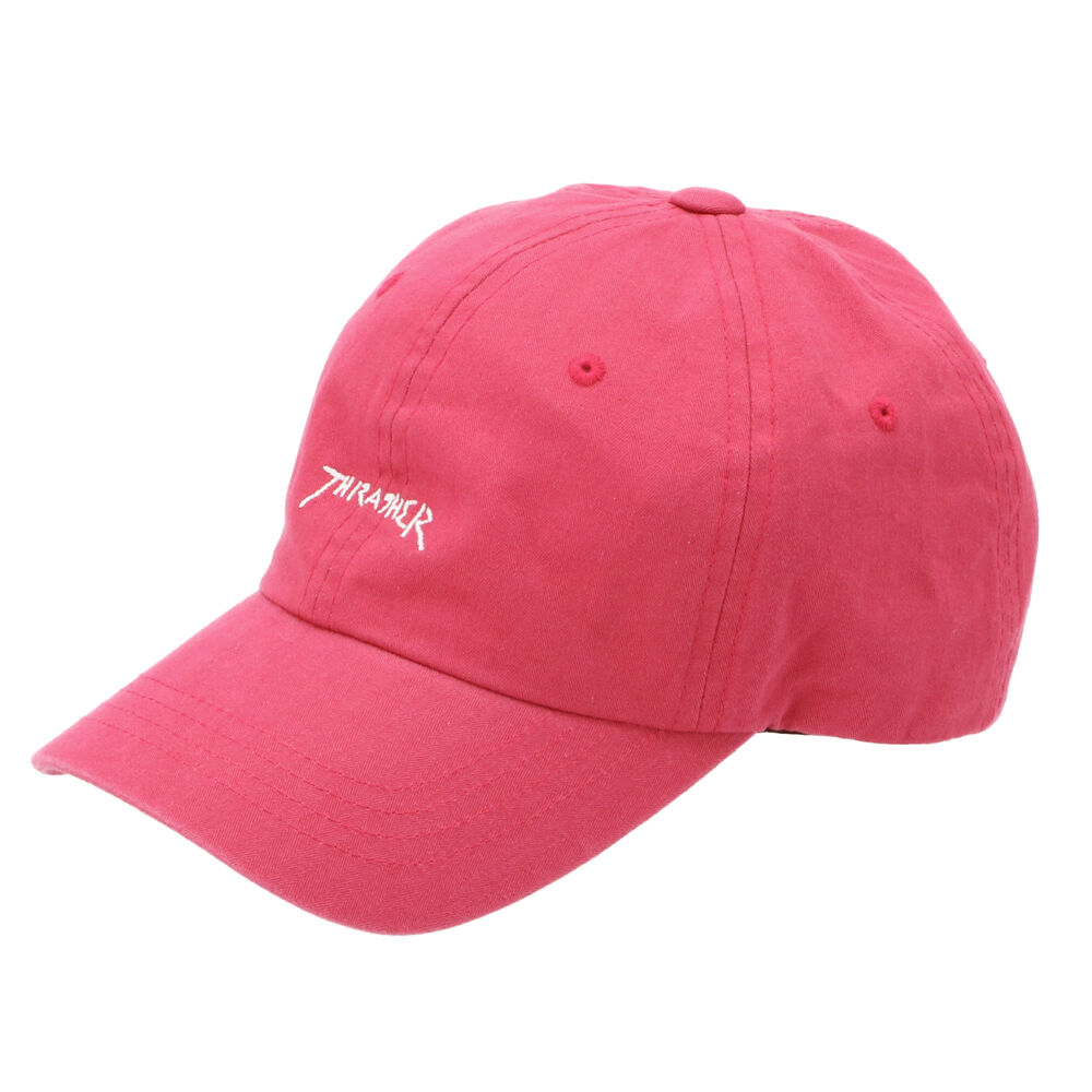 BACKYARD FAMILY「スラッシャー キャップ 通販 メンズ レディース ブランド THRASHER ローキャップ 浅め」|キャップ・キャスケット|レッド1