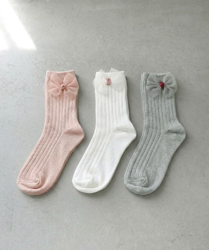BACKYARD FAMILY「Rora 靴下 キッズ 通販 ローラ ソックス 女の子 ショートソックス リブソックス フォーマル」|ソックス|