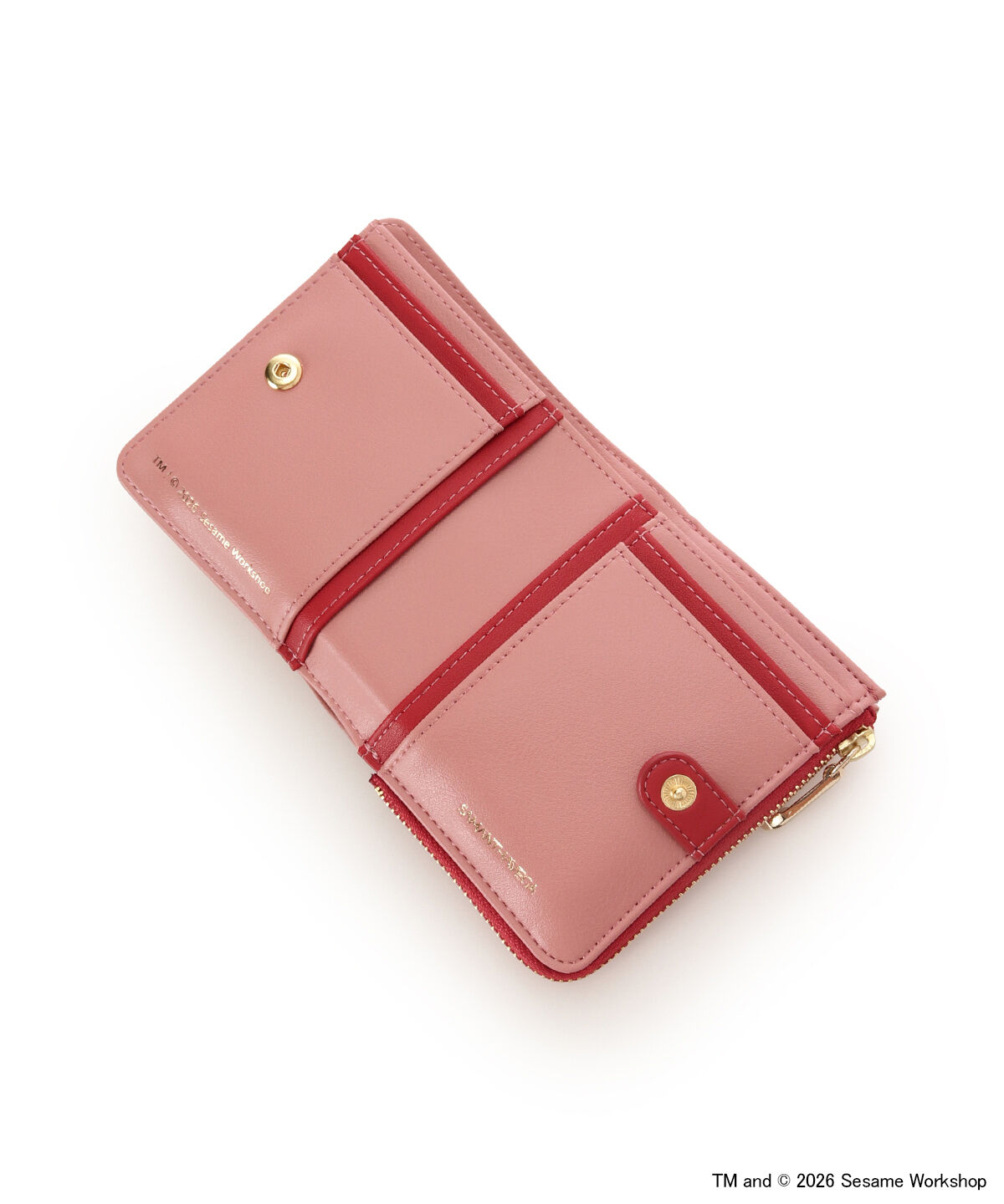 Samantha Vega「セサミストリートコレクション「エルモ」折財布」|財布|