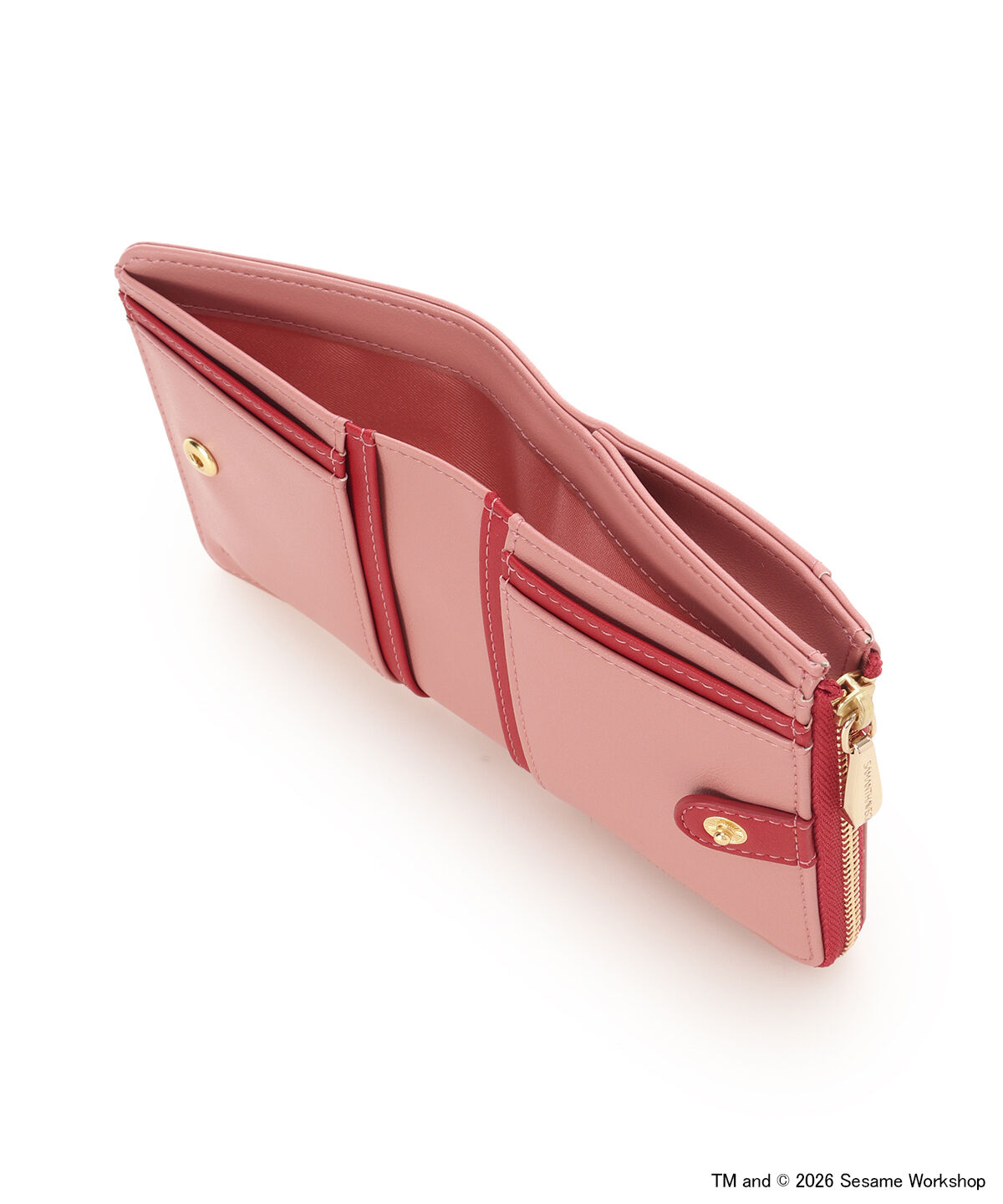 Samantha Vega「セサミストリートコレクション「エルモ」折財布」|財布|