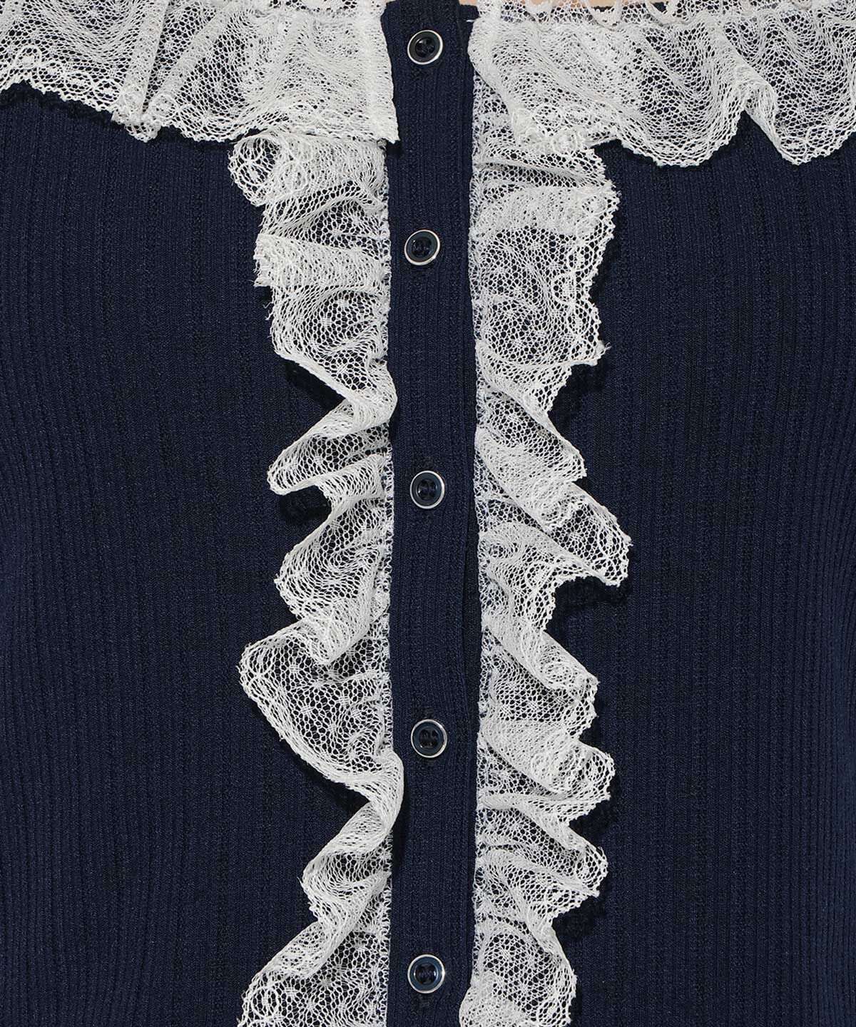 WILLSELECTION「レースフリルカットトップス」|Tシャツ・カットソー|