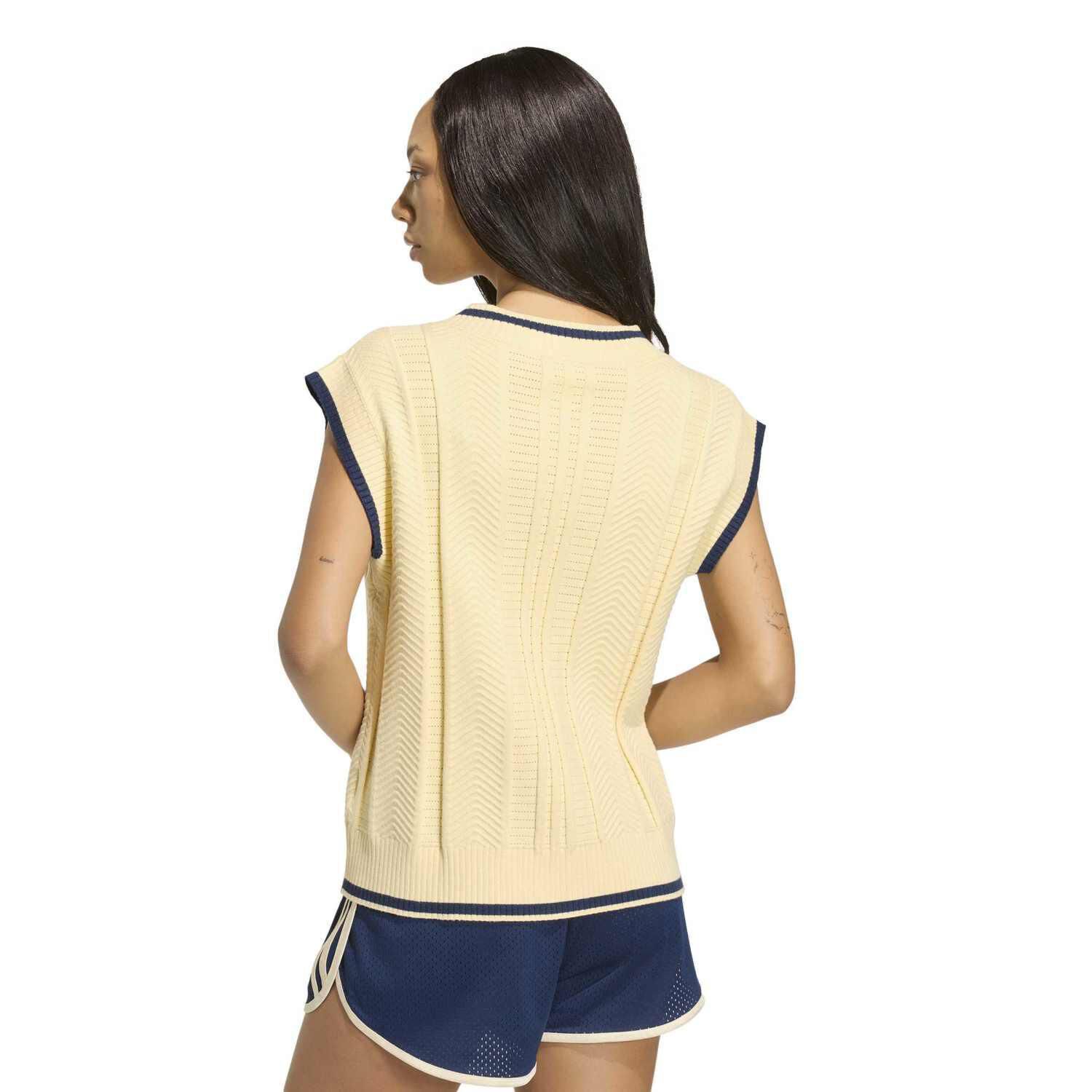 adidas「【ADIDAS ｳｪｱ】W CABLE KNIT VEST」|Tシャツ・カットソー|