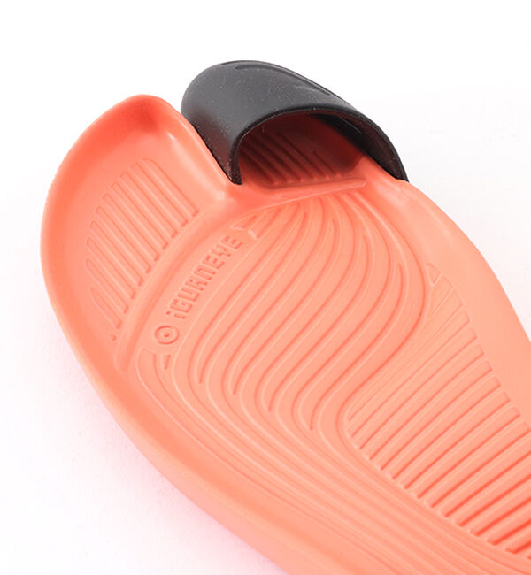  「JUNGLE  【　BODY&times;INSOLE　Black&times;Orange】」|サンダル|