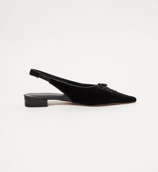 ODETTE E ODILE「レースアップ バックベルト フラット20&uarr;」|パンプス|