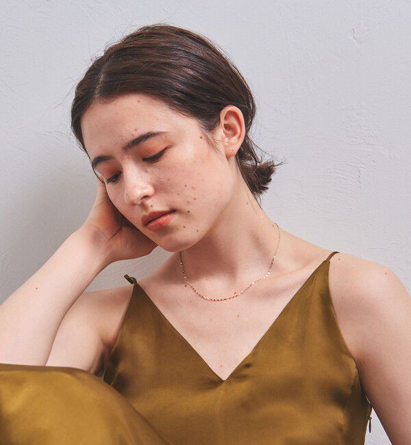 UNITED ARROWS「＜les bonbon＞10K VICTRIA チェーンネックレス」|ネックレス|