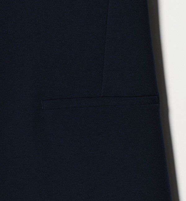 UNITED ARROWS「ダブルクロス ミドルベスト ‐ストレッチ ウォッシャブル‐」|ベスト・ジレ|