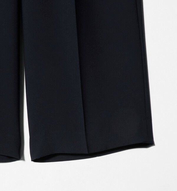 UNITED ARROWS「P 2タック ワイドパンツ ‐吸水速乾 帯電防止 接触冷感 ウォッシャブル‐」|スラックス|