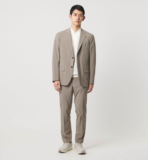 UNITED ARROWS「ショートスリーブ ニットポロシャツ UA COZY ウォッシャブル 抗菌防臭」|ポロシャツ|