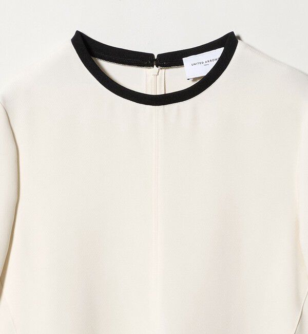 UNITED ARROWS「COMFY イレギュラー ヘム ブラウス ‐防汚 UVカット ウォッシャブル‐」|シャツ・ブラウス|