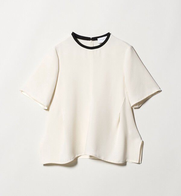UNITED ARROWS「COMFY イレギュラー ヘム ブラウス ‐防汚 UVカット ウォッシャブル‐」|シャツ・ブラウス|