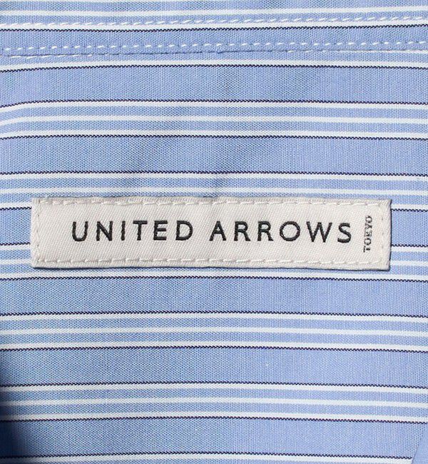 UNITED ARROWS「シルキーポプリン ワンピースレギュラーカラー ショートスリーブ シャツ」|シャツ・ブラウス|
