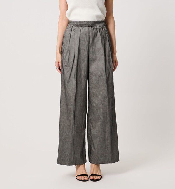 UNITED ARROWS「NALYA リラックス ワイドパンツ ‐ウォッシャブル‐」|スラックス|