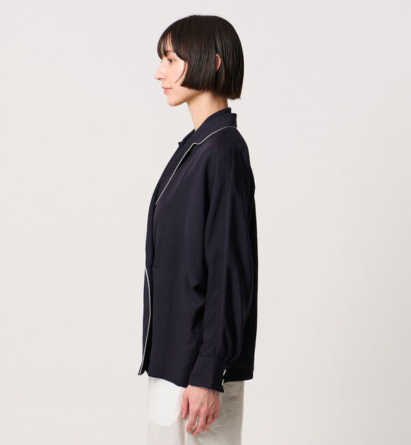 UNITED ARROWS「パイピング ドルマン ブラウス ジャケット ‐ウォッシャブル‐」|テーラードジャケット|