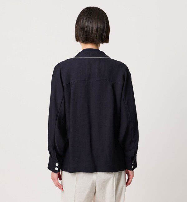 UNITED ARROWS「パイピング ドルマン ブラウス ジャケット ‐ウォッシャブル‐」|テーラードジャケット|