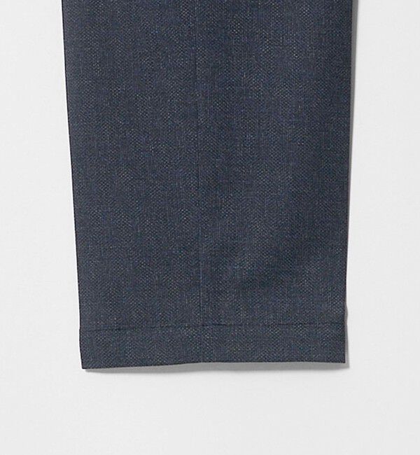 UNITED ARROWS「トリコット ソリッド ノープリーツ パンツ UA COZY ウォッシャブル ストレッチ 通気性」|スラックス|