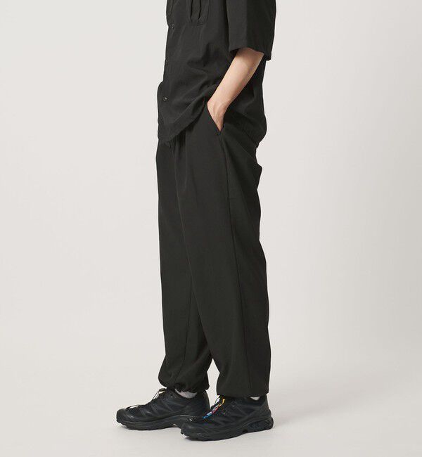 UNITED ARROWS「DotAir ドットエア ヘムコード ２プリーツ パンツ 吸水速乾 タテストレッチ」|スラックス|