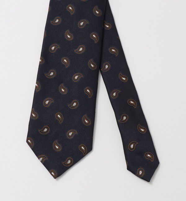 UNITED ARROWS「＜STEFANO BIGI＞ペイズリー サテン ネクタイ」|ネクタイ・蝶ネクタイ|