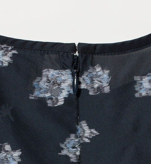 UNITED ARROWS「ブーケ カットジャガード ブラウス」|シャツ・ブラウス|