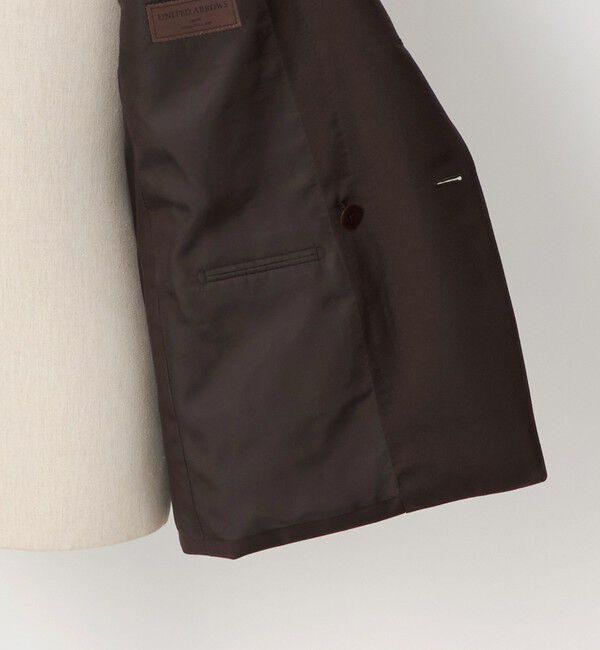 UNITED ARROWS「ブラウン シャークスキン ダブル 6ボタン スーツ MCーMODEL」|スーツ|