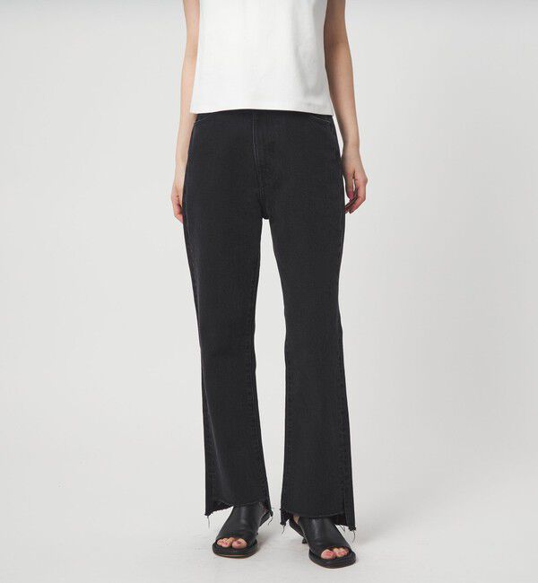 EMMEL REFINES「＜EMMEL REFINES＞EM カットオフ スキニー デニムパンツ」|デニム|