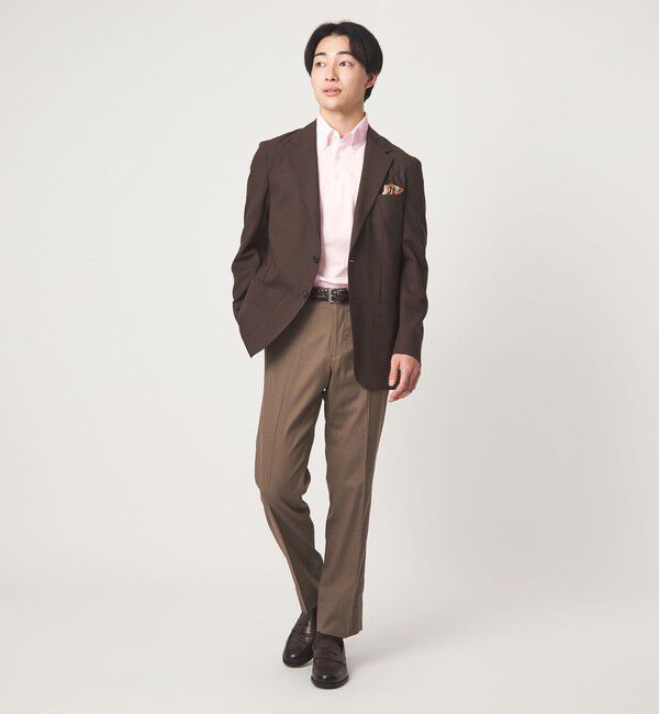 UNITED ARROWS green label relaxing「DUADRY clean バーズアイ ボタンダウン ビズポロ ポロシャツ -吸水速乾・抗菌-」|ポロシャツ|