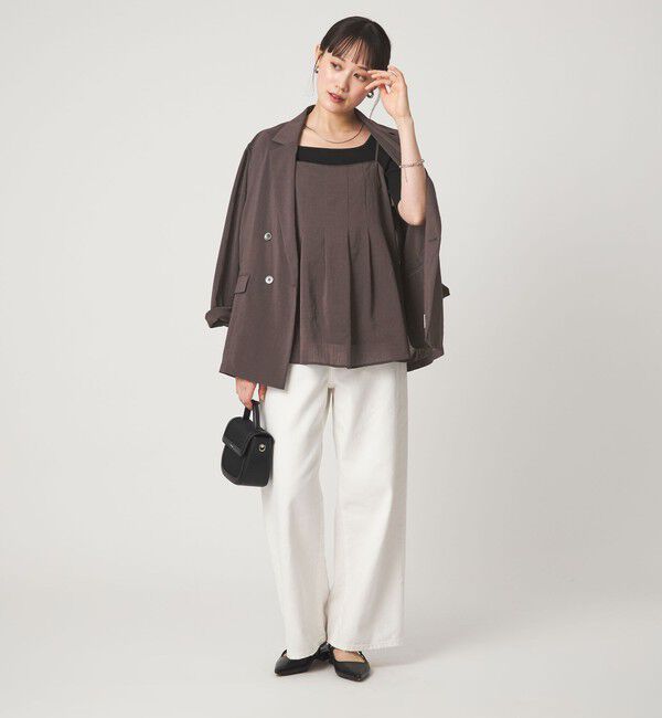 UNITED ARROWS green label relaxing「【結論シリーズ】シアーエアジャケット  マシンウォッシャブル 接触冷感 通気性」|テーラードジャケット|