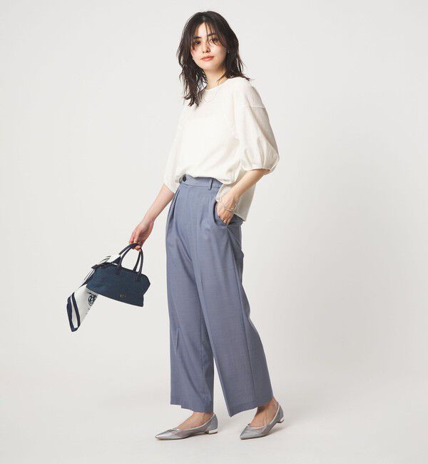 UNITED ARROWS green label relaxing「サッカー タックスリーブ プルオーバー カットソー」|Tシャツ・カットソー|