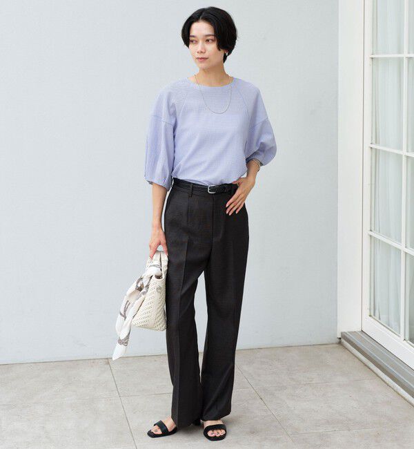 UNITED ARROWS green label relaxing「サッカー タックスリーブ プルオーバー カットソー」|Tシャツ・カットソー|