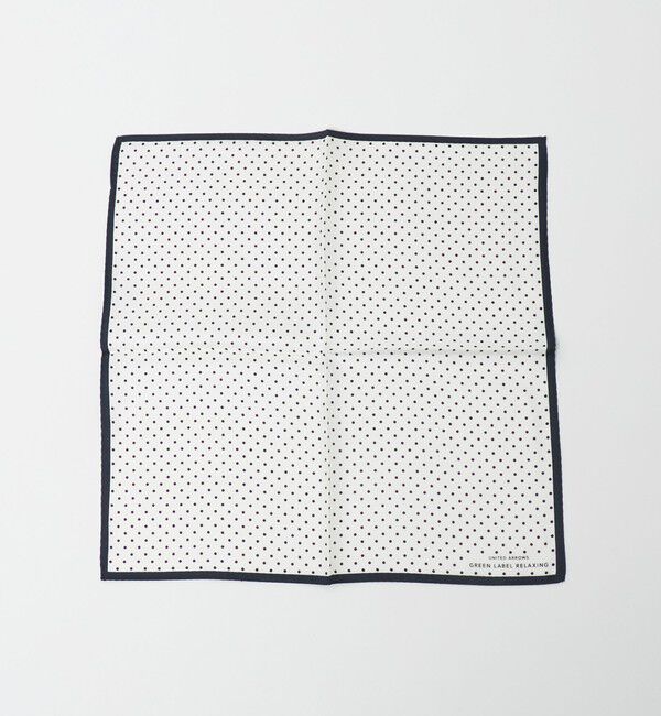 UNITED ARROWS green label relaxing「GLR シルク ドット ポケットチーフ」|その他|
