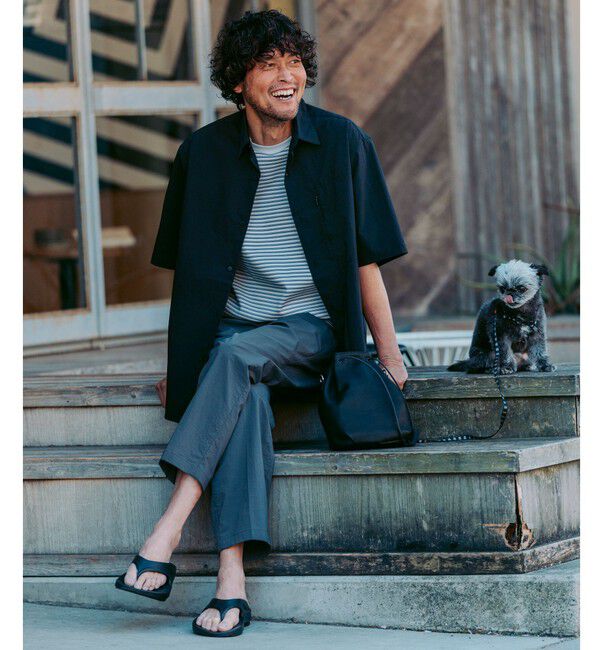 UNITED ARROWS green label relaxing「WONDER CLOTH ワイドユーティリティ―  パンツ W2 -ストレッチ・接触冷感・吸水速乾-」|その他|