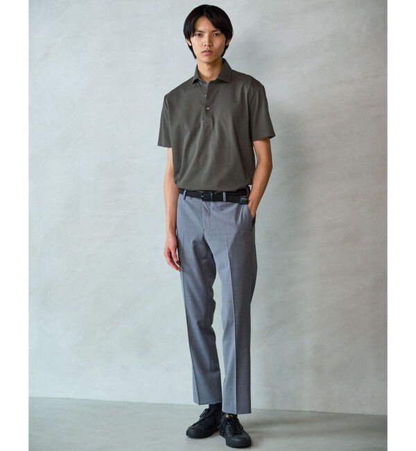 UNITED ARROWS green label relaxing「＜gim＞26SS アメリカンシーアイランド ビズ ポロシャツ -吸水速乾-」|ポロシャツ|