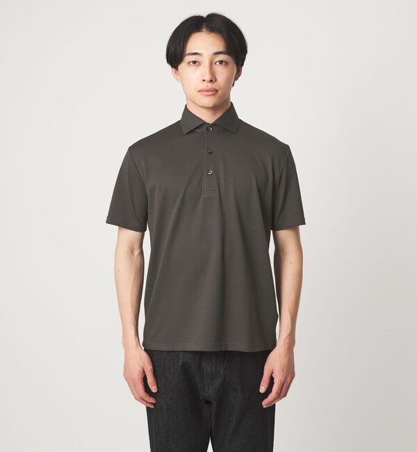 UNITED ARROWS green label relaxing「＜gim＞26SS アメリカンシーアイランド ビズ ポロシャツ -吸水速乾-」|ポロシャツ|