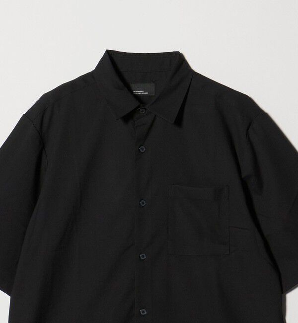 UNITED ARROWS green label relaxing「【WEB限定】JUST fit ウールライク 半袖 シャツ」|シャツ・ブラウス|