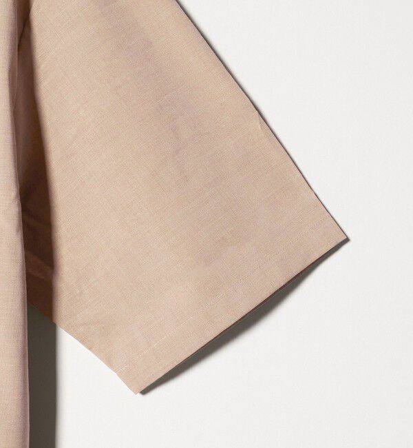 UNITED ARROWS green label relaxing「【WEB限定】JUST fit ウールライク 半袖 シャツ」|シャツ・ブラウス|