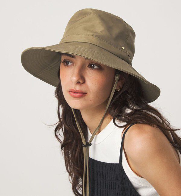 UNITED ARROWS green label relaxing「ワイドブリムハット UVカット」|ハット|BEIGE