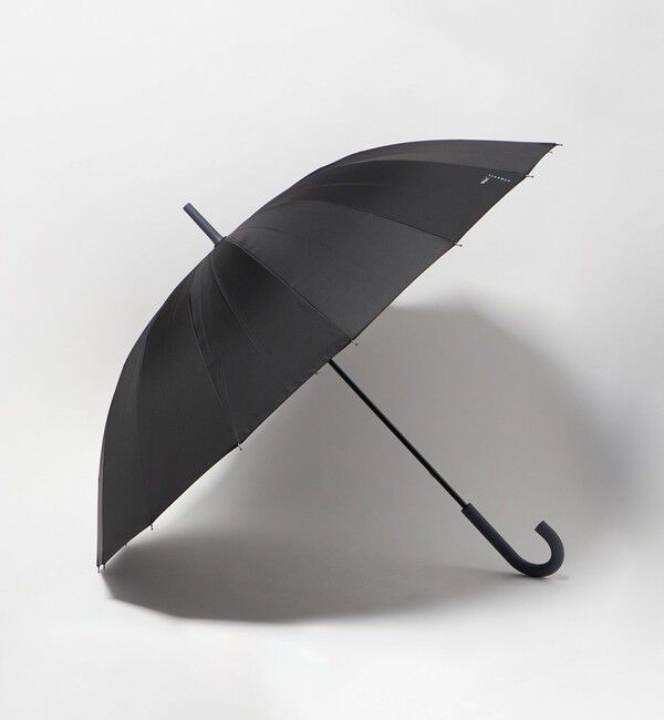 UNITED ARROWS green label relaxing「＜Wpc.＞Wpc. Classic 16本骨 アンブレラ 雨傘 長傘 -耐風・晴雨兼用-」|傘|BLACK