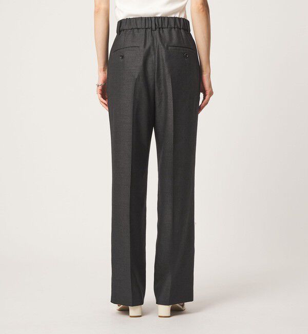 UNITED ARROWS green label relaxing「［size SHORT/TALLあり］リネンライク セミフレア パンツ 」|その他|