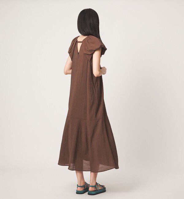 EMMEL REFINES「＜EMMEL REFINES＞EM タック＆パフスリーブ 2WAY ワンピース」|ワンピース|