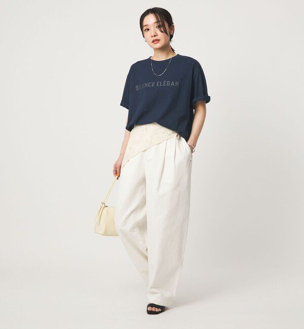 UNITED ARROWS green label relaxing「【WEB限定】＜at ease＞オーバー サイズ カットソー」|Tシャツ・カットソー|